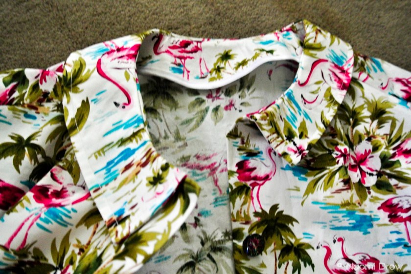 Collar with Bound Facing