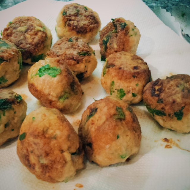 Fried Meatballs 