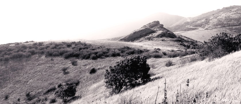 Long Canyon Trail BW