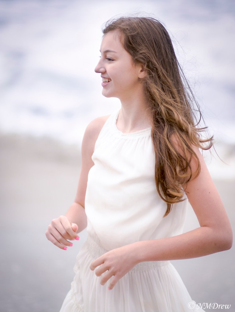 Young Girl on the Beach